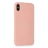 Apple İphone Xs Max Kılıf Nano İçi Kadife Silikon - Pembe