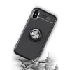 Apple İphone Xs Max Kılıf Range Yüzüklü Silikon - Siyah