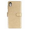 Apple İphone Xs Max Trend S Plus Kapaklı Kılıf - Gold