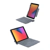Apple T5506d İpad 10.2 (9.nesil) Kılıf Palermo Ledli Klavyeli Standlı Tablet Kılıfı - Siyah