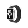 Apple Watch 38mm Ayarlı Solo Silikon Kordon - Siyah