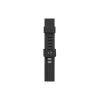 Apple Watch 38mm Kr408 Çizgili Silikon Kordon - Koyu Gri