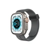 Apple Watch 38mm Kr412 Elegance Stylısh Kordon (saat Değildir) - Füme
