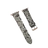 Apple Watch 42mm Creeper Desenli Kordon - Siyah