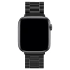 Apple Watch 42mm Metal Baklalı Kordon - Siyah
