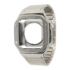 Apple Watch 45mm Kr409 Metal Kordon - Gümüş
