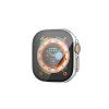 Apple Watch Ultra 49mm Legend Camlı Kasa Ekran Koruyucu - Gümüş