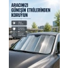 Araba Güneşliği Alüminyum Yansıtıcı Yüzeyle Etkili Isı Koruması