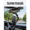 Araç Dikiz Aynası Telefon Tutucu Ayarlanabilir Katlanabilir Navigasyon Telefon Standı