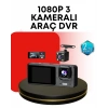 Araç Kamerası 3’lü Sistem | Full Hd, Sesli Kayıt Ve Park Gözetimi