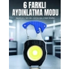 Araç Kamp Outdoor Ve Tamir İşleri İçin Çok Amaçlı Cob Led Şarjlı Kurtarma Ve Çalışma Feneri
