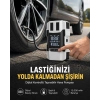 Araç Lastik Şişirme Pompası Ve Akü Takviye Powerbank Bir Arada Yeni Nesil