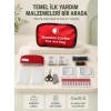 Araç Ve Ev İçin İlk Yardım Çantası Acil Set
