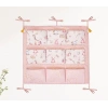 Baby 9 Cepli Bağlamalı Beşik Kenarı Düzenleyici (pembe)