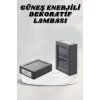 Bahçe Aydınlatması Solar Güneş Enerjili Dekoratik Led Işıklı Lamba