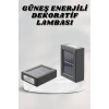 Bahçe Aydınlatması Solar Güneş Enerjili Dekoratik Led Işıklı Lamba