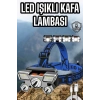 Balıkçı Kafa Lambası Led Işık 4 Farklı Mod Esnek Ve Ayarlanabilir