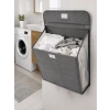 Banyo Ve Çamaşır Odası İçin Duvara Asılan Katlanabilir Çamaşır Sepeti