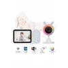 Bebek Kamerası Kumandalı Monitörlü Konuşma Özellikli Işıklı Gece Görüslü Hatırlatıcılı Kamera