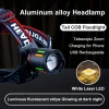 Bedotech Bd-62 10w Tg Led Alüminyum Alaşımlı Zoomlu Type-c Şarjlı Kafa Feneri
