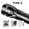Bedotech Bd-g01 30w Tg Led Alüminyum Alaşımlı Zoomlu Type-c Şarjlı El Feneri