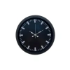 Black Baseline 40 Cm Metal Duvar Saati