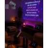 Bluetooth Hoparlörlü Akıllı Projektör Kablosuz Karaoke Mikrofonlu
