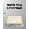 Bluetooth Klavye – Kablosuz, Sessiz Tuşlu, Android İos Windows Uyumlu, Kompakt Taşınabilir Tasarım