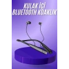 Bluetooth Kulaklık Şarj Göstergeli 100 Saat Şarj Kapasiteli Sporcu Kulaklık