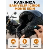 Bt22 Kask İçi Bluetooth Kulaklık Hızlı Eşleşme Ve Gürültü Önleyici Mikrofon Yeni Nesil