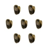 Büyük Tekli Fincan Askı, Dekor Askısı - Antik, 100 Adet, 12x23x30 Mm