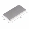 10 Adet 20x10x2 Mm Neodyum Mıknatıs Köşeli Magnet N35 Nikel Kaplama Güçlü Kaliteli Dayanıklı