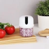 280ml Şarjlı Taşınabilir,Pratik,Kolay Temizlenebilen Hızlı Sessiz Kablosuz USB ile Şarj Olabilen Mini Mutfak Doğrayıcısı