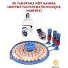 80 Yumurta Kapasiteli Tam Otomatik Çiftlik Kuluçka Makinesi Wifi Ampul Kamera Hediyeli Mz-80