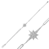 Byhodi 925 Ayar Gümüş Kutup Yıldızı Bileklik BR0460542 (599599)