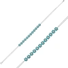 Byhodi 925 Ayar Gümüş Mavi Çiçek Bileklik BR0460602 (599599)