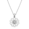 925 Ayar Gümüş Papatya Kadın Gümüş Kolye T6642 (599599)