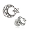 Byhodi 925 Ayar Gümüş Telkari Ay Yıldız Rozet BRS98121018 (599599)