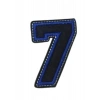 Aplike Ütü İle Yapışan 7  Rakamı  Arma 2x5 cm