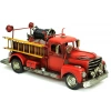 Byhodi Dekoratif Metal İtfaiye Aracı Kumbara Ve Çerçeveli Hediyelik (599599)