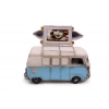 Byhodi Dekoratif Metal Minibüs Çerçeveli ve Kumbaralı Hediyelik (1371) (599599)