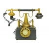 Byhodi Dekoratif Metal Telefon Kumbaralı Biblo Hediyelik (599599)