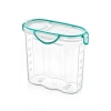 Kilitli Kapaklı Contalı Hava,Su Sıvı Geçirmez 1,7 Litre Erzak Saklama Kabı-SA585