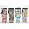 Capybara Desenli Isı Muhafazalı Pipetli Dev Çelik Kupa (tumbler) Alk4431