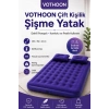 Çift Kişilik Şişme Yatak Dahili Pompalı 203x152x22 Cm 2 Yastıklı