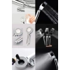 Çift Taraflı Yüksek Basınçlı Su Akıtan Şampuan Hazneli Tasarruflu Duş Başlığı
