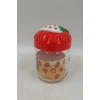 Çilek Desenli Kavanoz 1 Adet 425 Ccck425 (599)