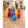 Çocuk Bowling Seti Renkli Top Ve 6 Kuka İçeren Eğitici Oyun