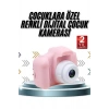 Çocuklara Özel Fotoğraf Ve Video Çeken Mini Çok Renkli Fotoğraf Makinesi
