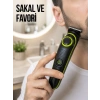 Çok Başlıklı Erkek Tıraş Makinesi Sakal Favori Burun Kulak Ve Vücut Bakım Seti